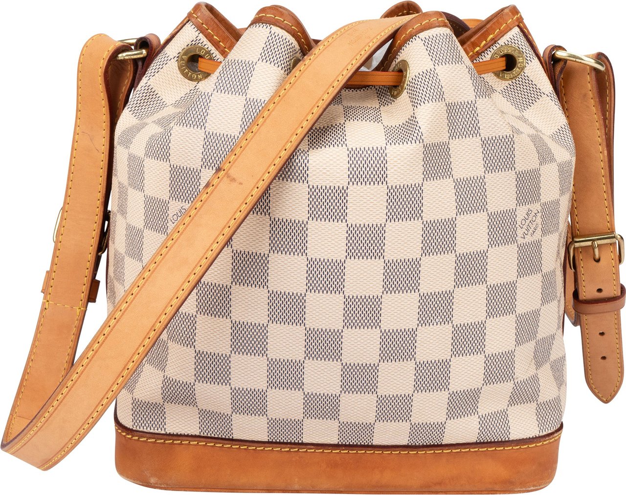 Louis Vuitton Louis Vuitton Damier Azur Sac Noe Petit NM Crossbody Bag Wit
