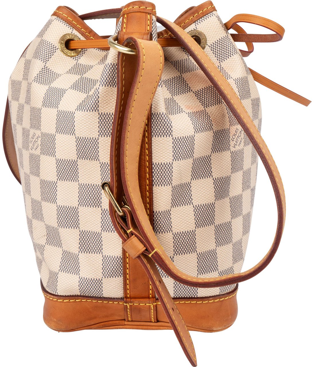Louis Vuitton Louis Vuitton Damier Azur Sac Noe Petit NM Crossbody Bag Wit