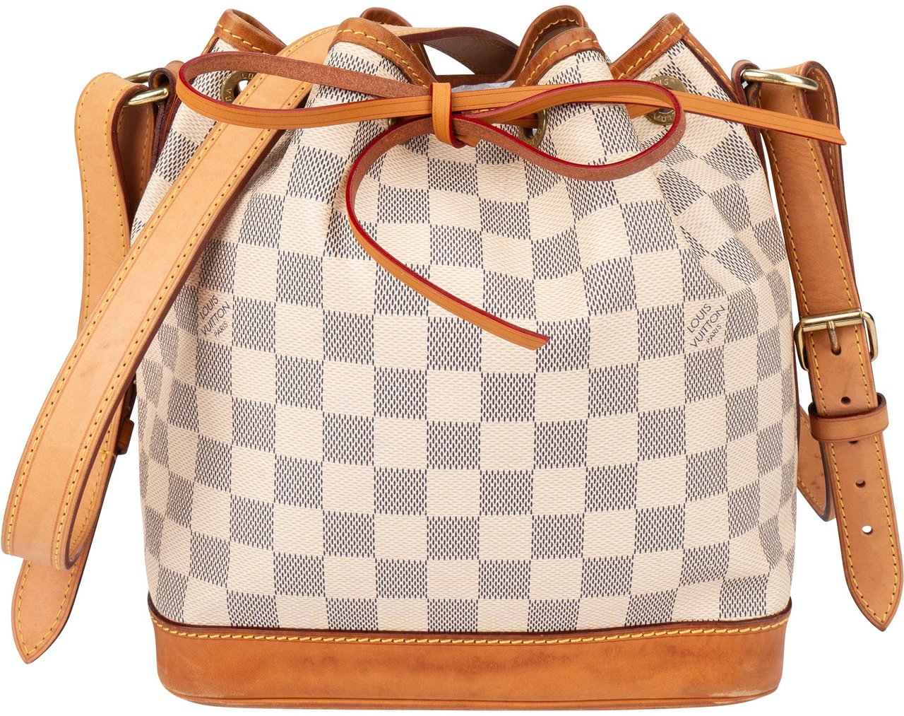 Louis Vuitton Louis Vuitton Damier Azur Sac Noe Petit NM Crossbody Bag Wit