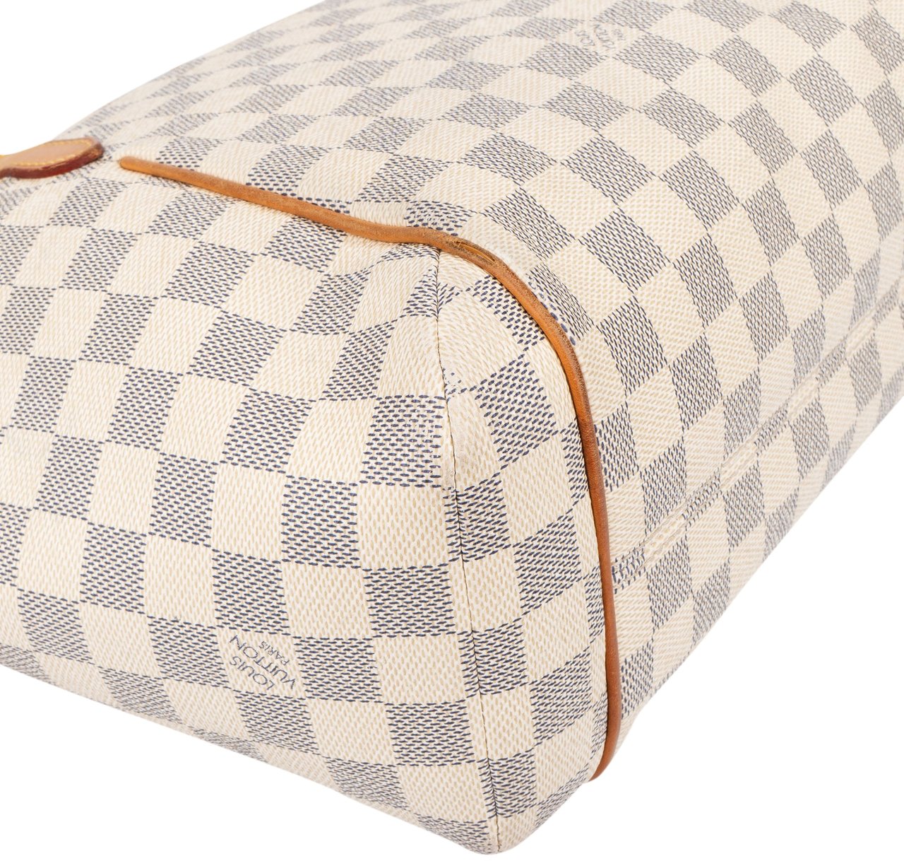 Louis Vuitton Damier Azur Monogram Totally PM Handbag Wit