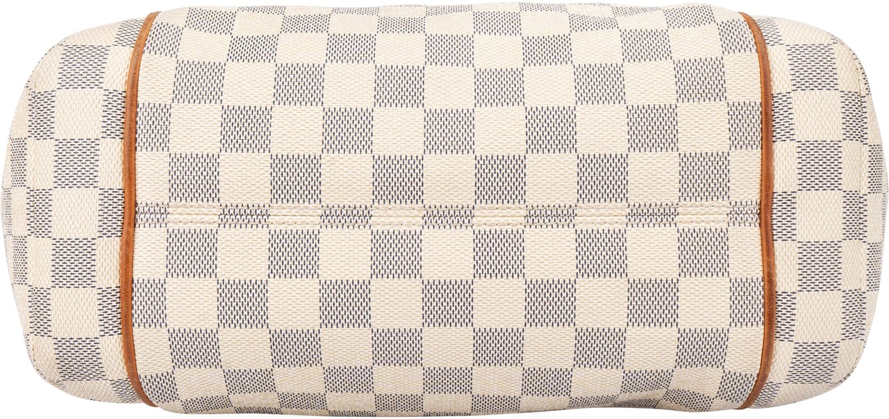 Louis Vuitton Damier Azur Monogram Totally PM Handbag Wit