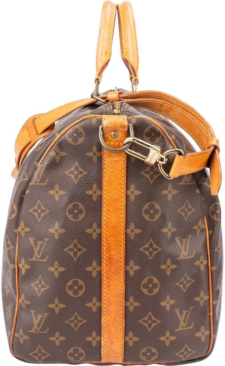 Louis Vuitton Louis Vuitton Canvas Monogram Keepall 50 Bandouliere Bruin
