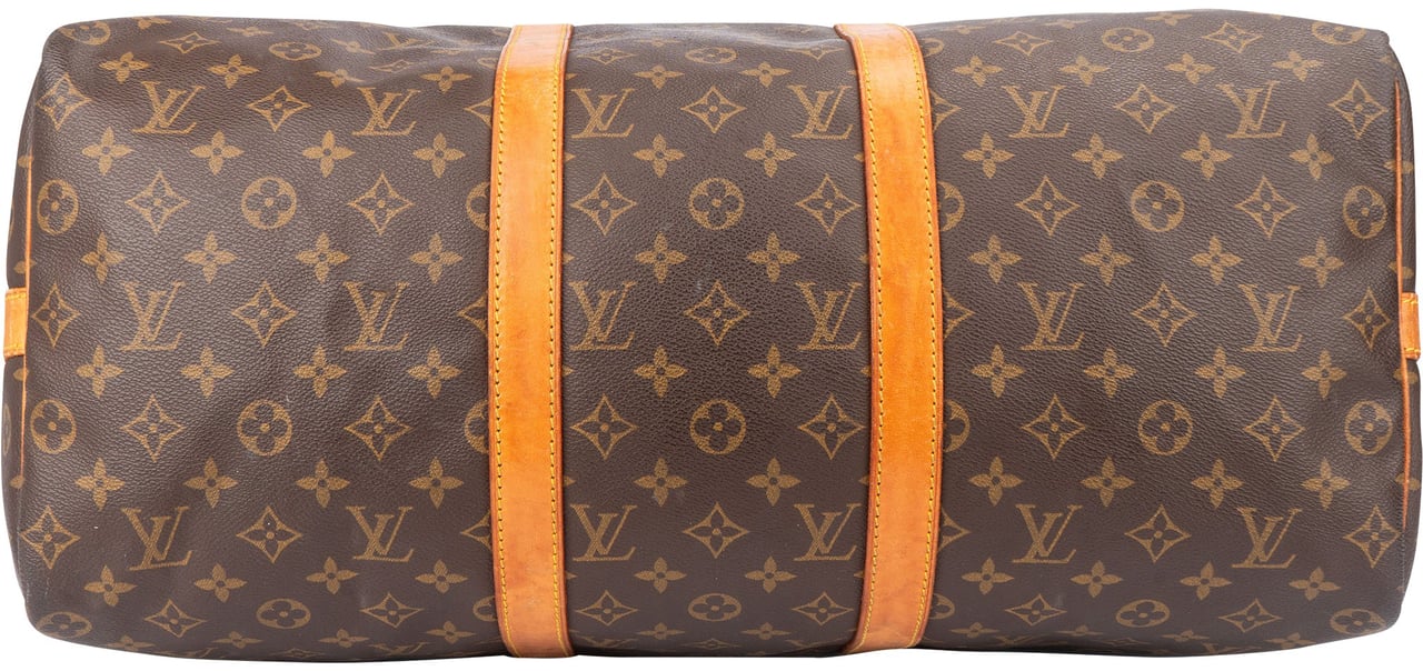 Louis Vuitton Louis Vuitton Canvas Monogram Keepall 50 Bandouliere Bruin