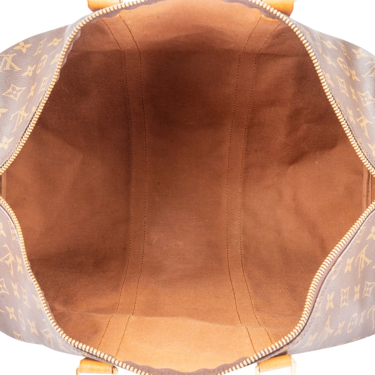 Louis Vuitton Louis Vuitton Canvas Monogram Keepall 50 Bandouliere Bruin