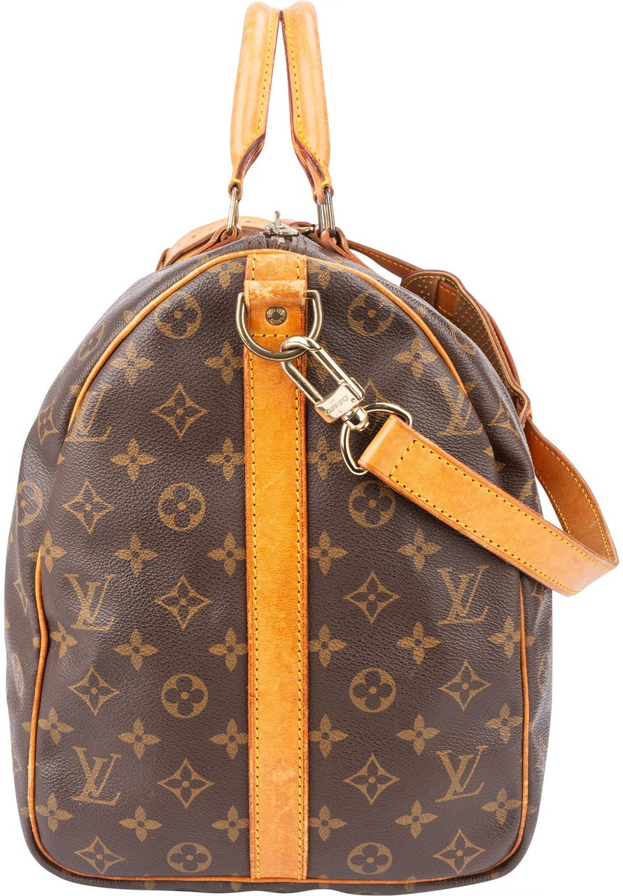 Louis Vuitton Louis Vuitton Canvas Monogram Keepall 50 Bandouliere Bruin