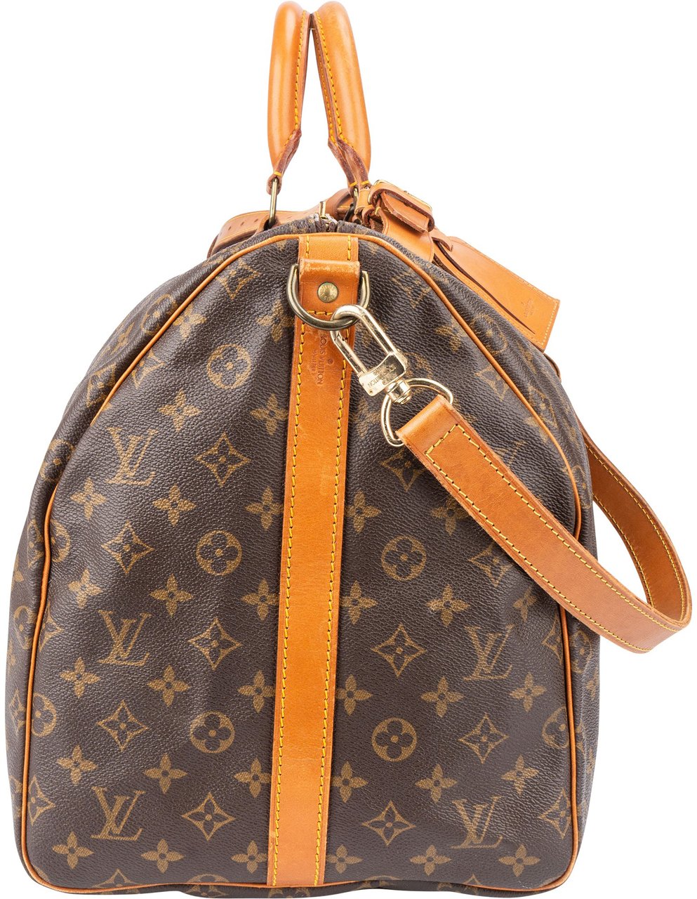 Louis Vuitton Louis Vuitton Canvas Monogram Keepall 55 Bandouliere Bruin