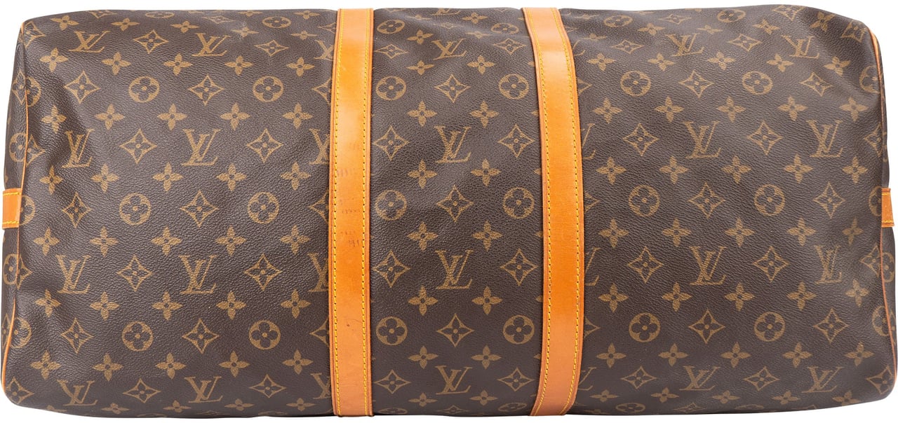 Louis Vuitton Louis Vuitton Canvas Monogram Keepall 55 Bandouliere Bruin