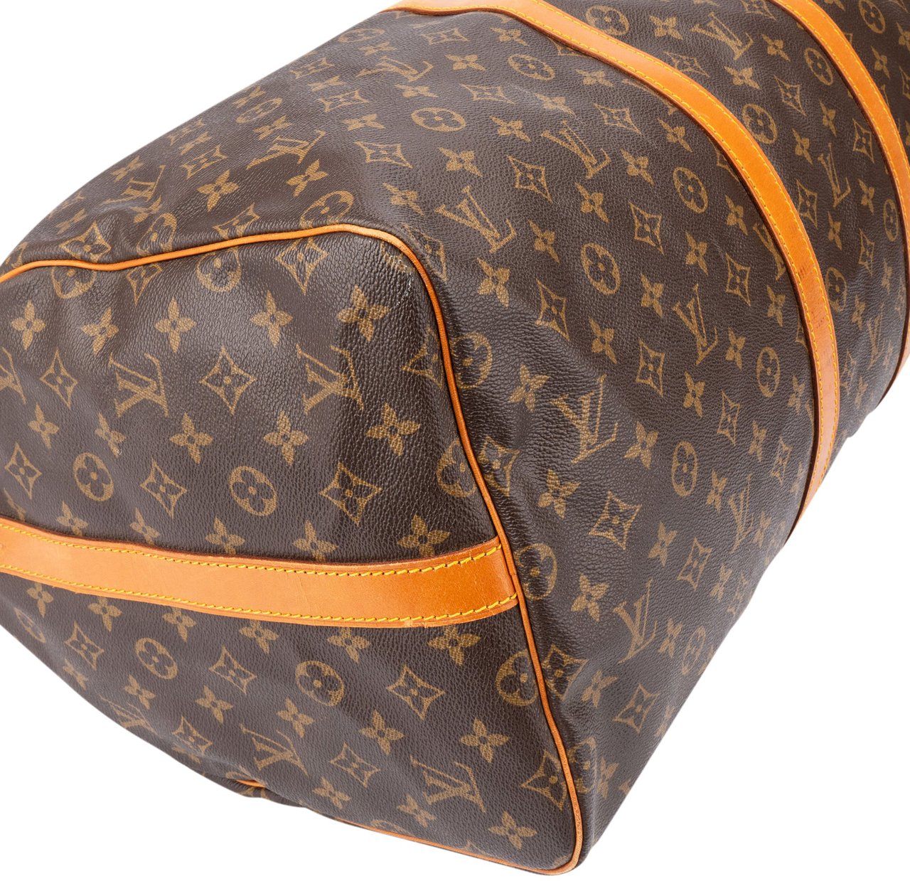 Louis Vuitton Louis Vuitton Canvas Monogram Keepall 55 Bandouliere Bruin