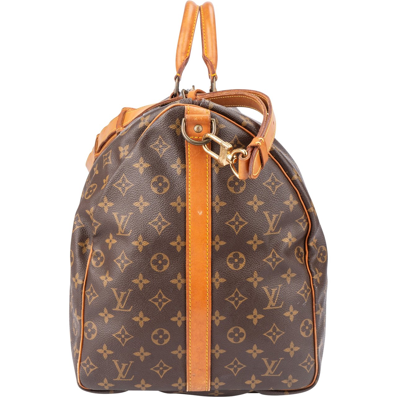 Louis Vuitton Louis Vuitton Canvas Monogram Keepall 60 Bandouliere Bruin
