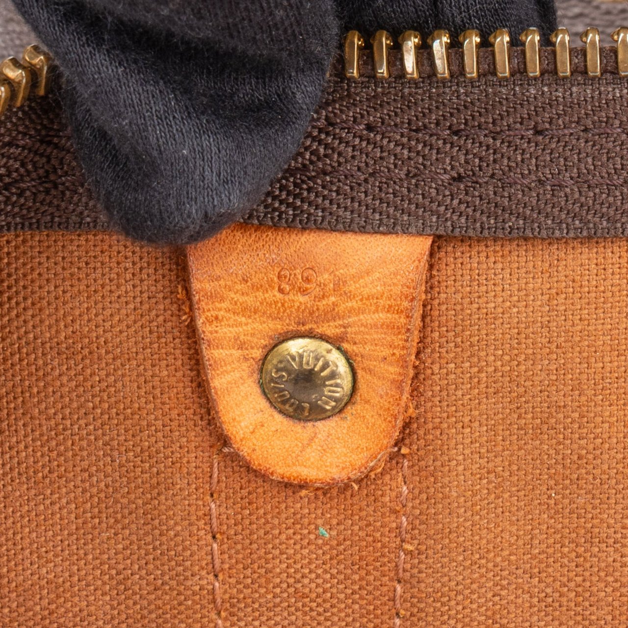 Louis Vuitton Louis Vuitton Canvas Monogram Keepall 60 Bandouliere Bruin