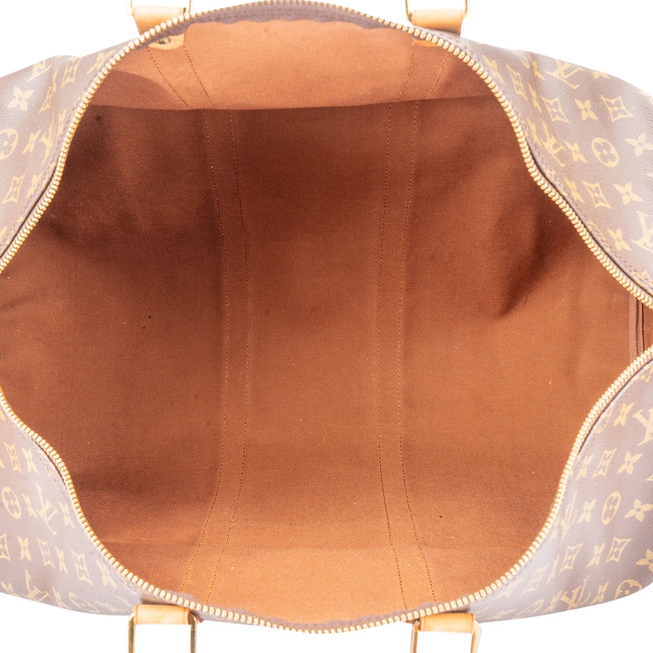 Louis Vuitton Louis Vuitton Canvas Monogram Keepall 55 Bandouliere Bruin