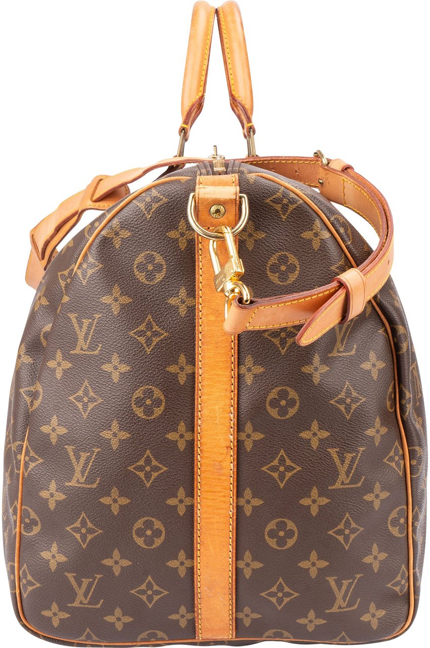 Louis Vuitton Louis Vuitton Canvas Monogram Keepall 55 Bandouliere Bruin