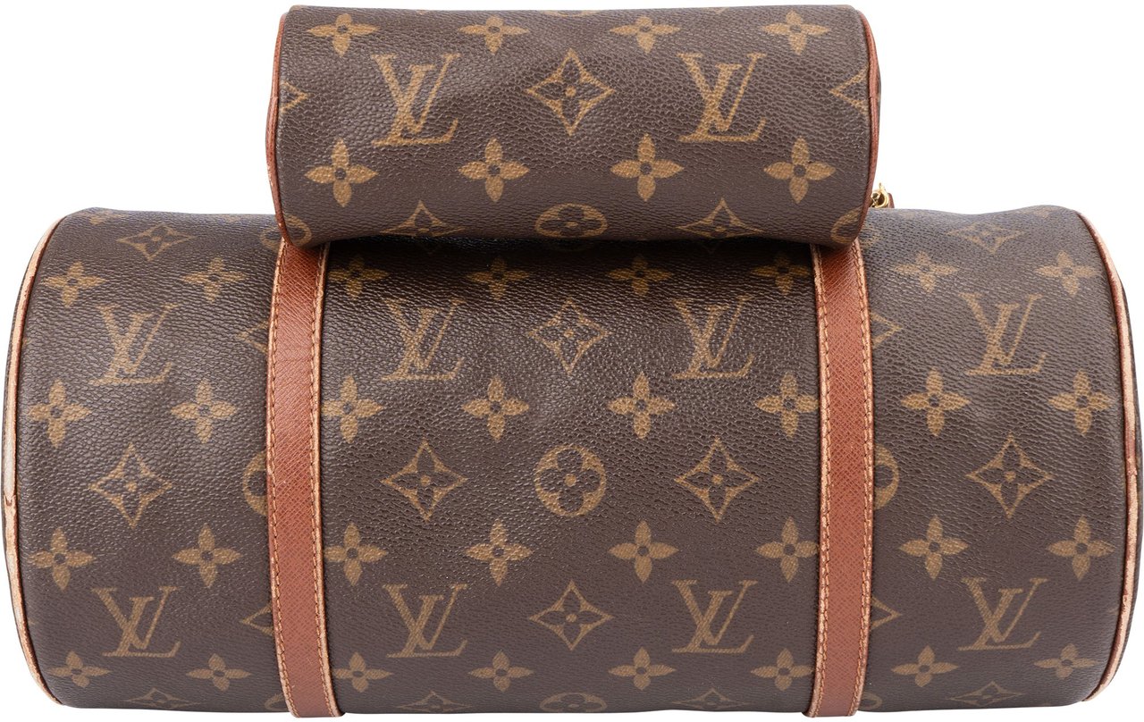 Louis Vuitton Louis Vuitton Canvas Monogram Papillon Set Handbag Bruin