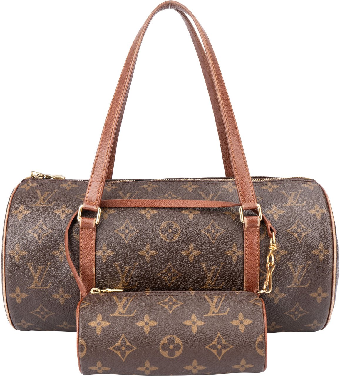 Louis Vuitton Louis Vuitton Canvas Monogram Papillon Set Handbag Bruin