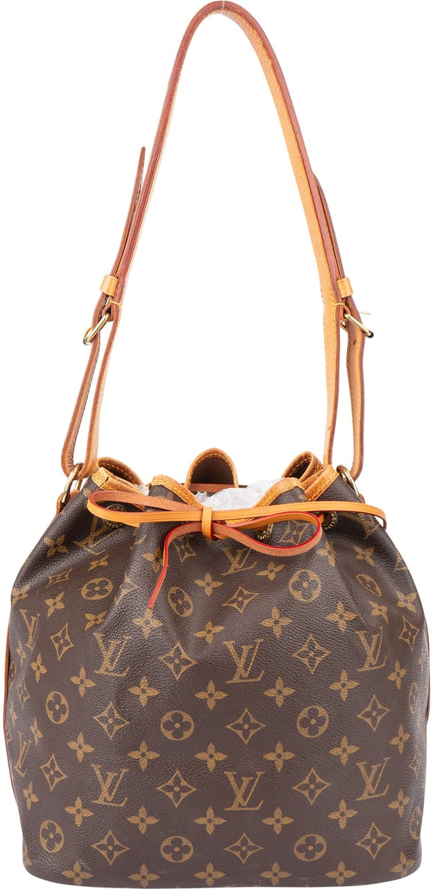 Louis Vuitton Louis Vuitton Canvas Monogram Sac Noe Petit Shoulder Bag Bruin