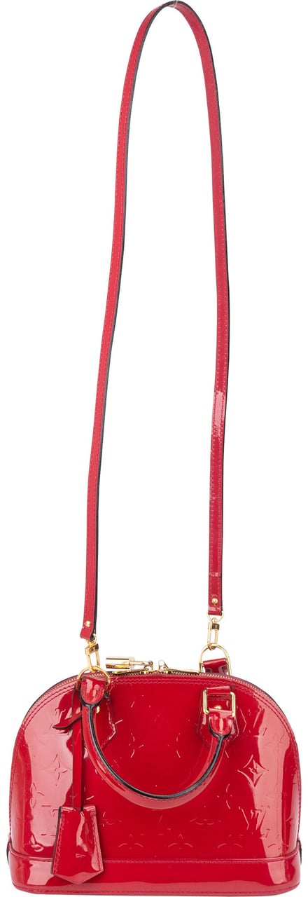 Louis Vuitton Louis Vuitton Pomme D´Amour Alma BB Handbag Rood