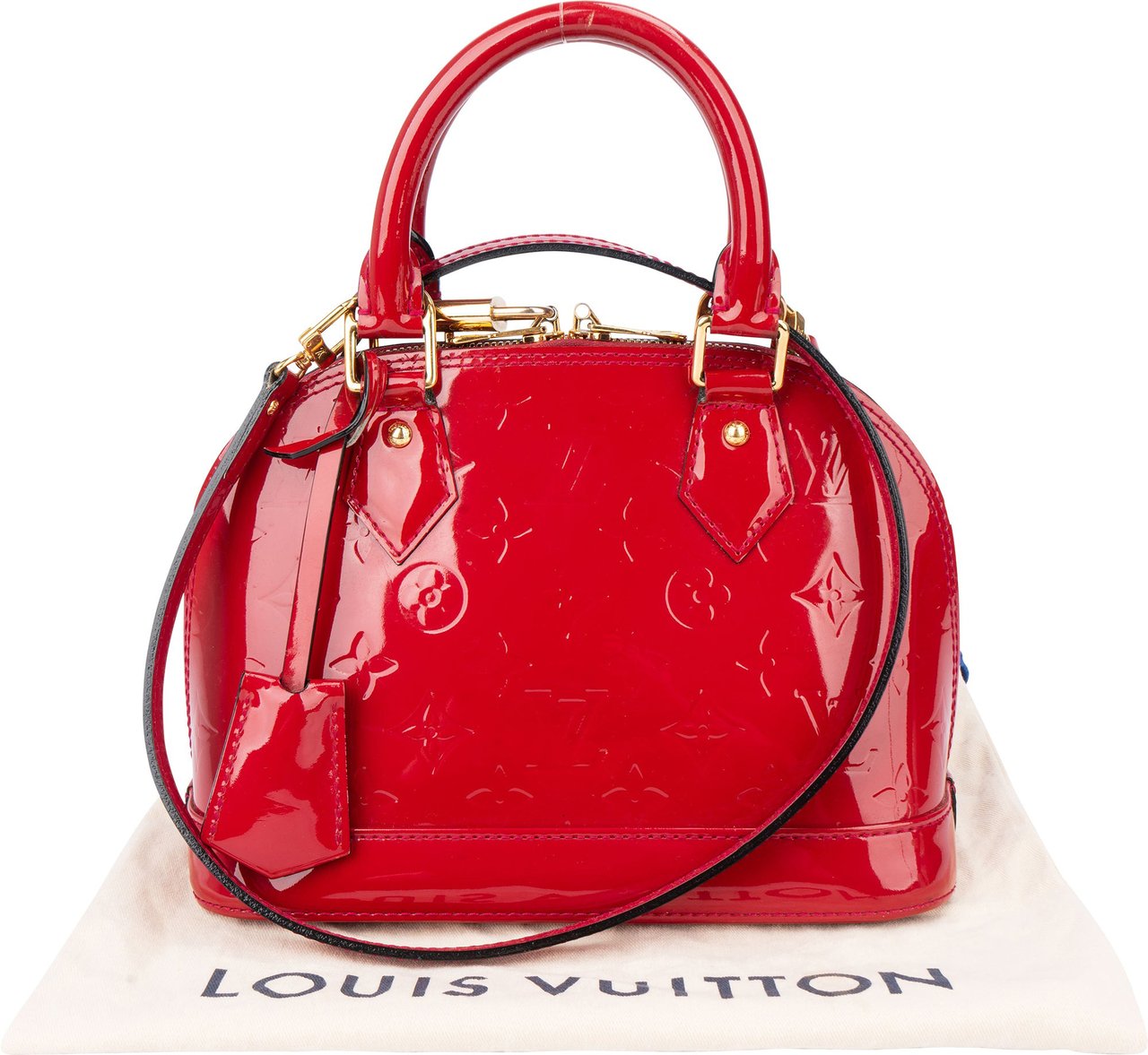 Louis Vuitton Louis Vuitton Pomme D´Amour Alma BB Handbag Rood