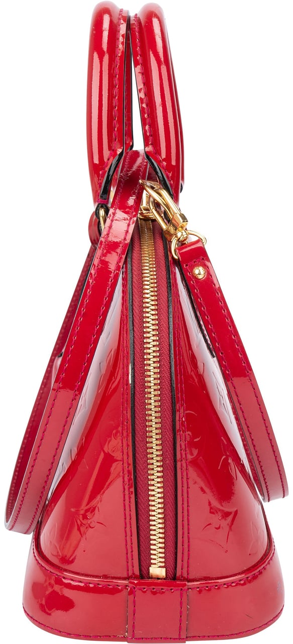 Louis Vuitton Louis Vuitton Pomme D´Amour Alma BB Handbag Rood