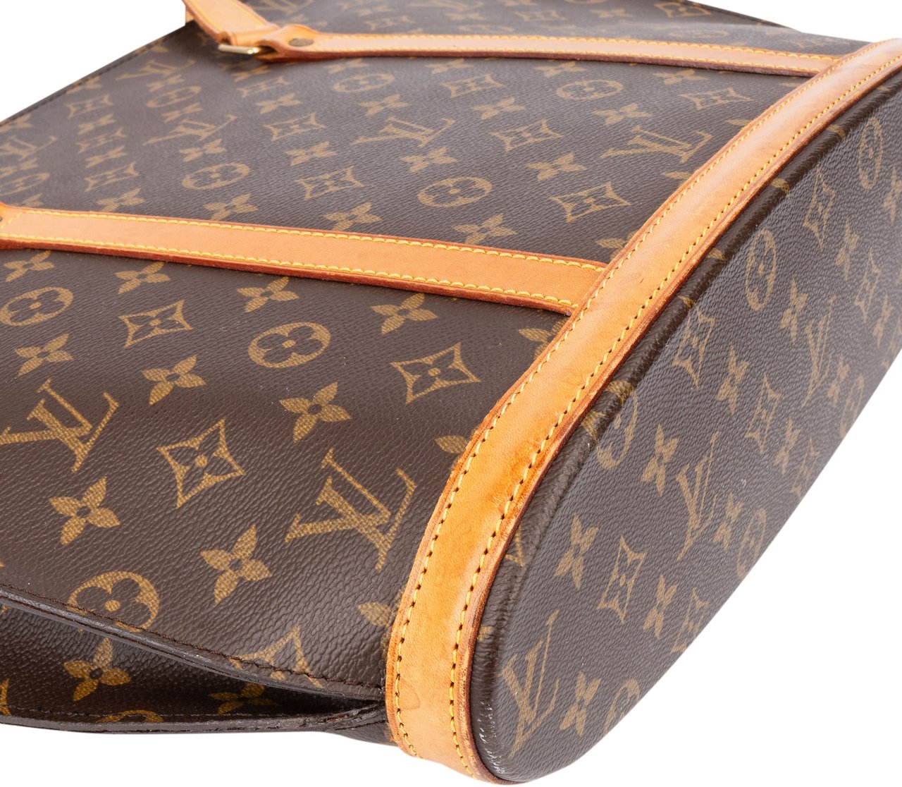 Louis Vuitton Canvas Monogram Babylone Shoulder Bag Bruin