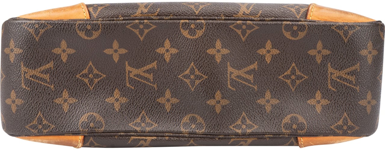 Louis Vuitton Louis Vuitton Canvas Monogram Boulogne Crossbody Bag Bruin