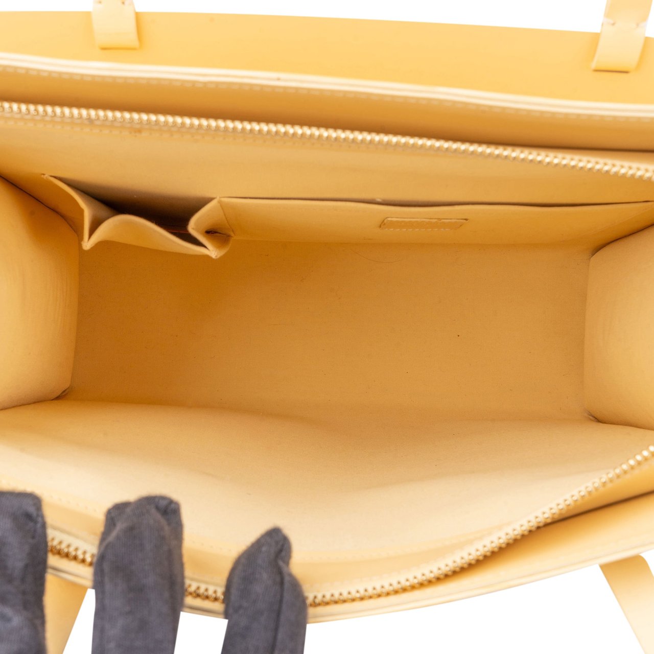 Louis Vuitton Louis Vuitton Vanille Epi Leather Croisette GM Handbag Beige
