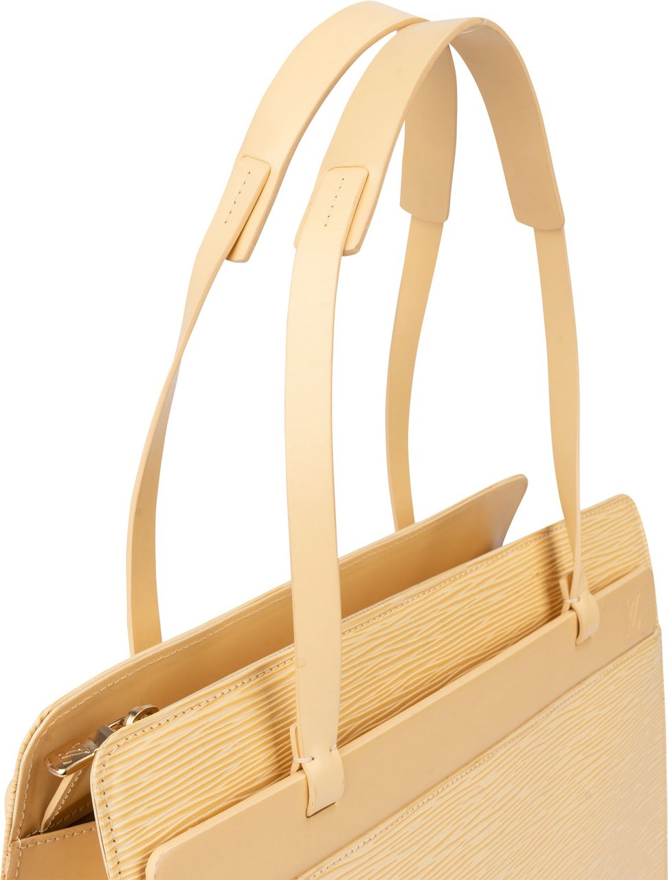 Louis Vuitton Louis Vuitton Vanille Epi Leather Croisette GM Handbag Beige