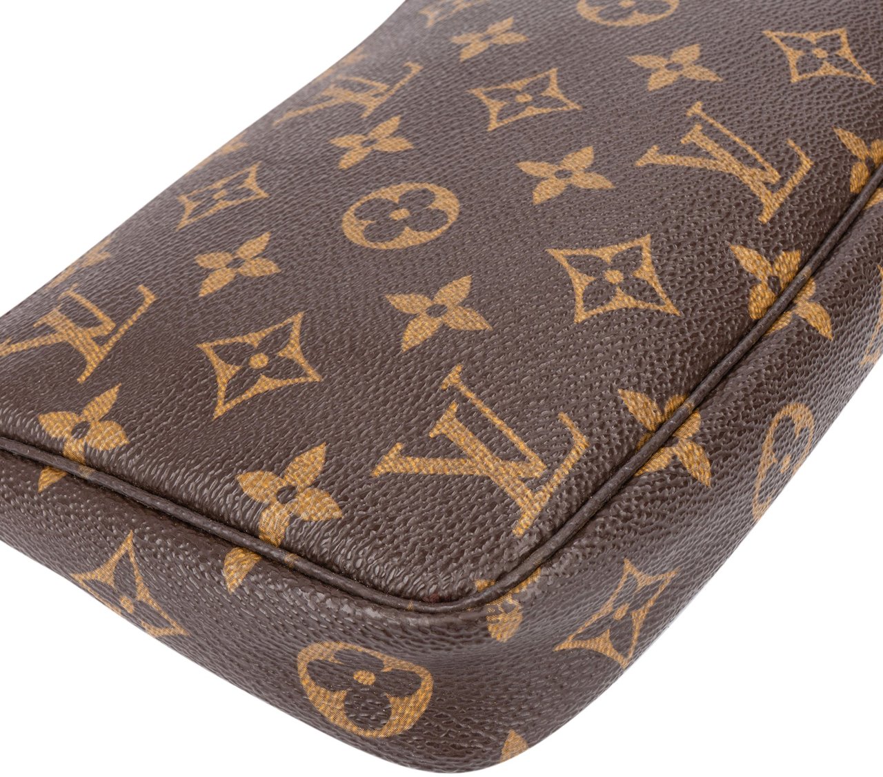 Louis Vuitton Louis Vuitton Canvas Monogram Pochette Accessoire Handbag Bruin
