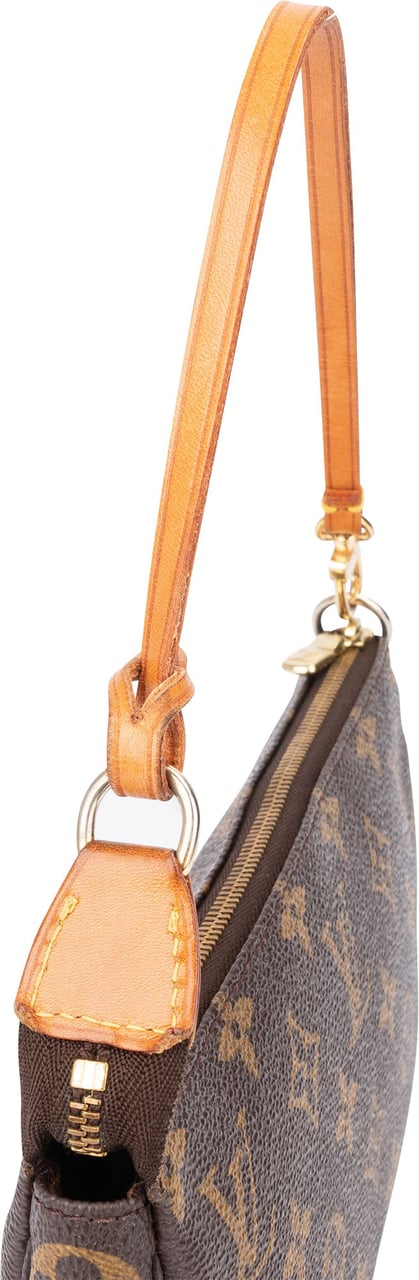 Louis Vuitton Louis Vuitton Canvas Monogram Pochette Accessoire Handbag Bruin