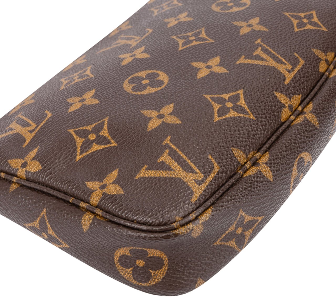 Louis Vuitton Louis Vuitton Canvas Monogram Pochette Accessoire Handbag Bruin