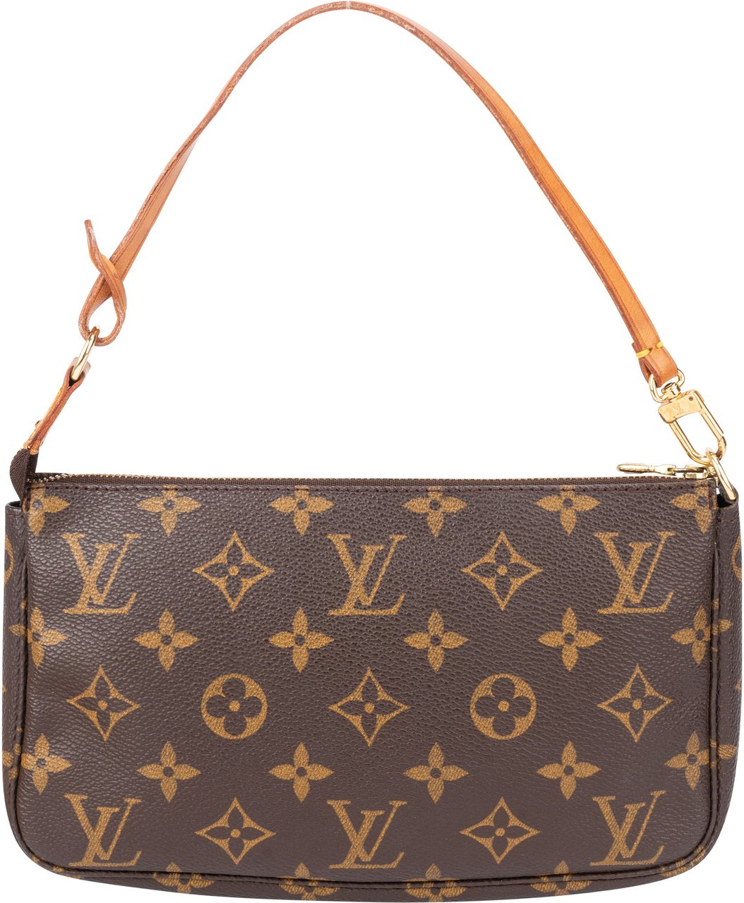 Louis Vuitton Louis Vuitton Canvas Monogram Pochette Accessoire Handbag Bruin