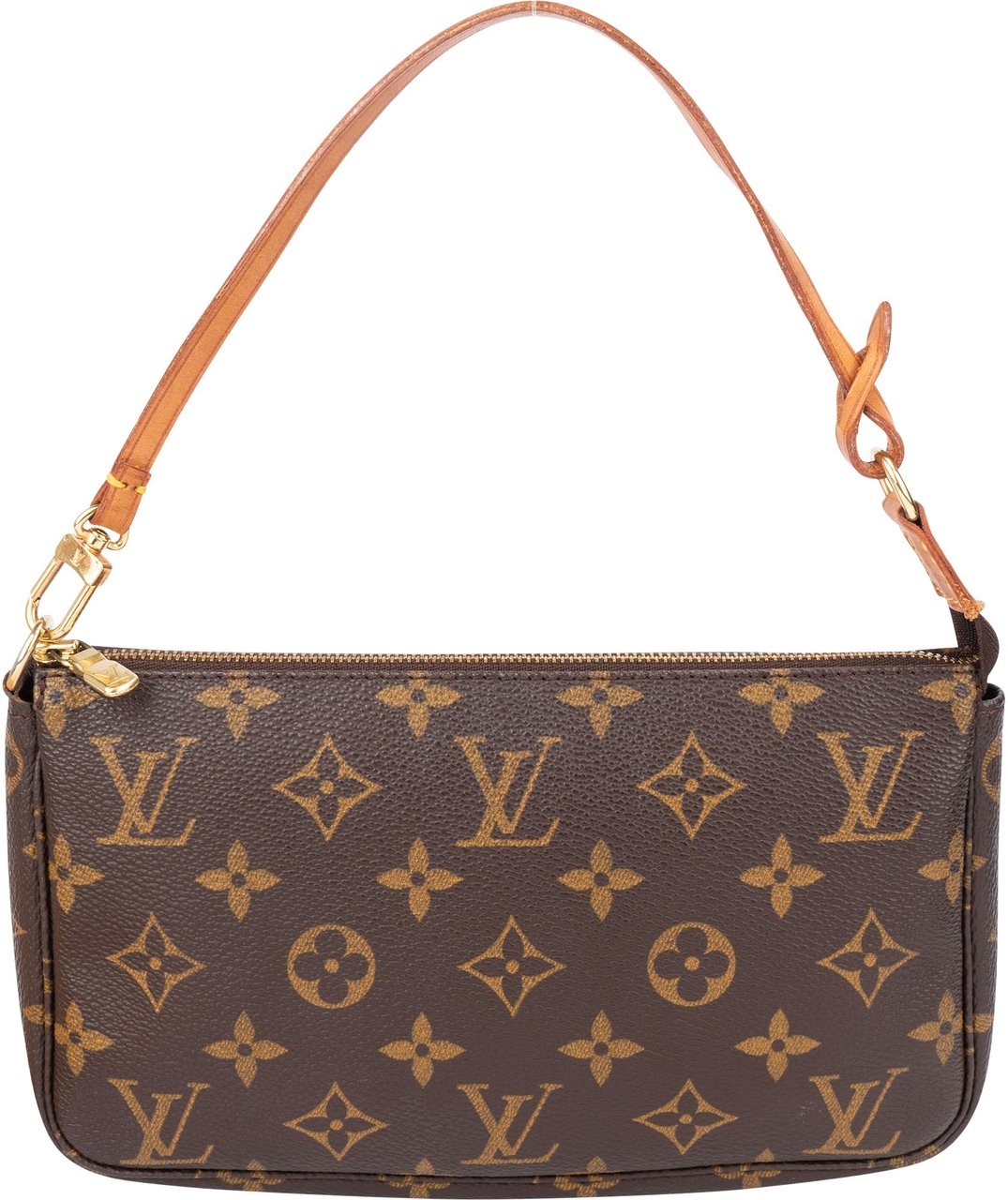 Louis Vuitton Louis Vuitton Canvas Monogram Pochette Accessoire Handbag Bruin
