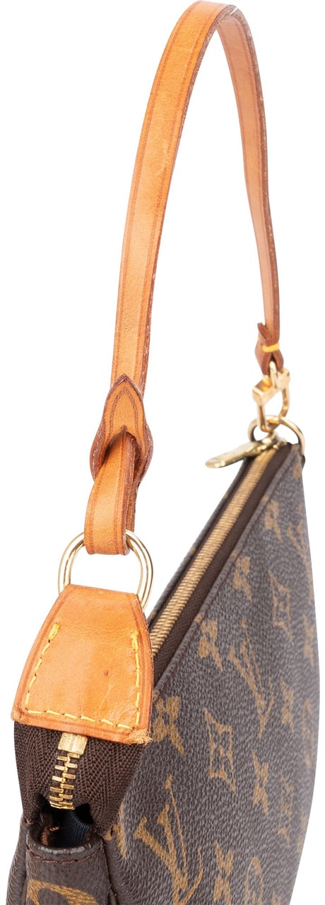 Louis Vuitton Louis Vuitton Canvas Monogram Pochette Accessoire Handbag Bruin