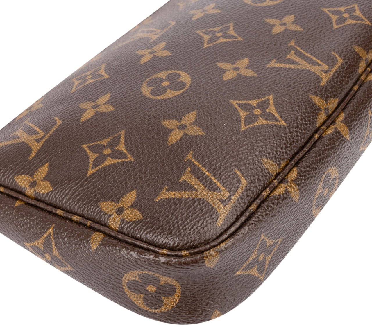 Louis Vuitton Louis Vuitton Canvas Monogram Pochette Accessoire Handbag Bruin