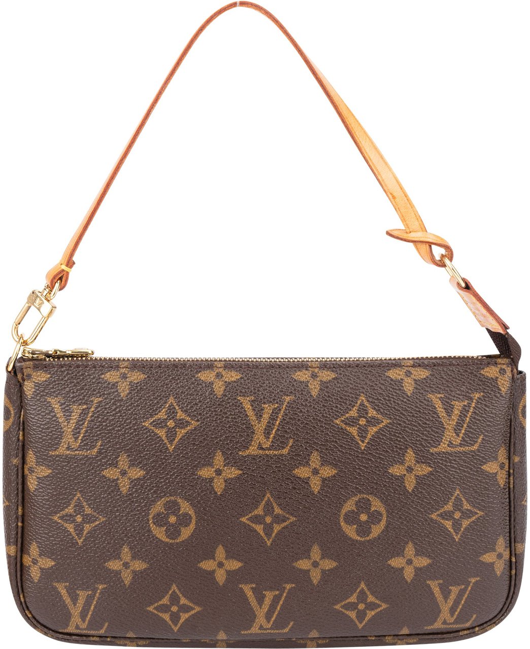 Louis Vuitton Louis Vuitton Canvas Monogram Pochette Accessoire Handbag Bruin