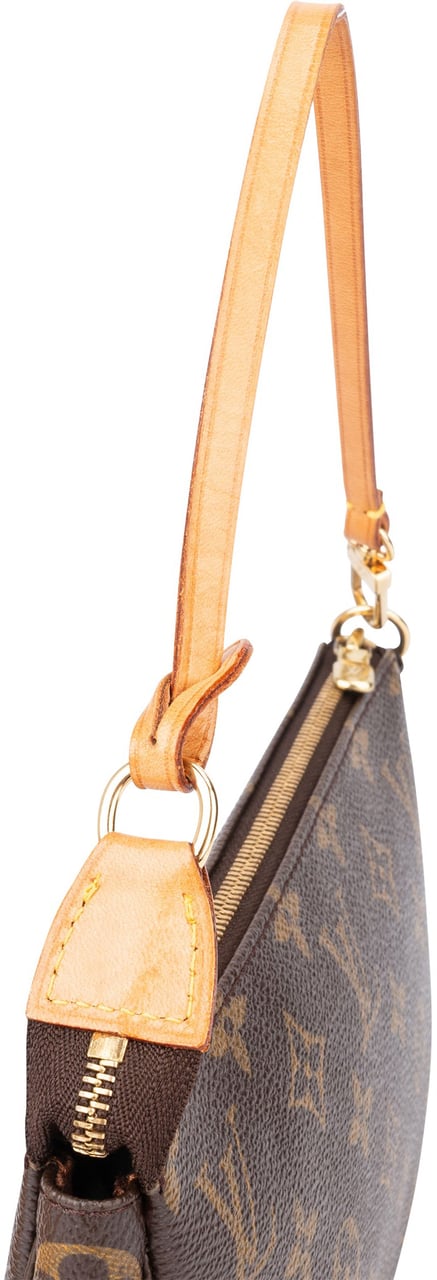 Louis Vuitton Louis Vuitton Canvas Monogram Pochette Accessoire Handbag Bruin