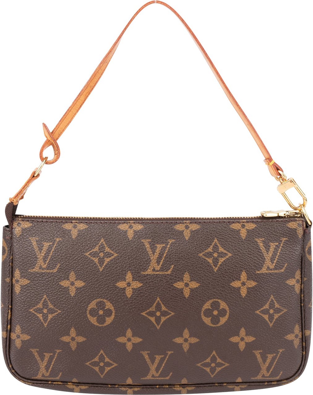 Louis Vuitton Louis Vuitton Canvas Monogram Pochette Accessoire Handbag Bruin
