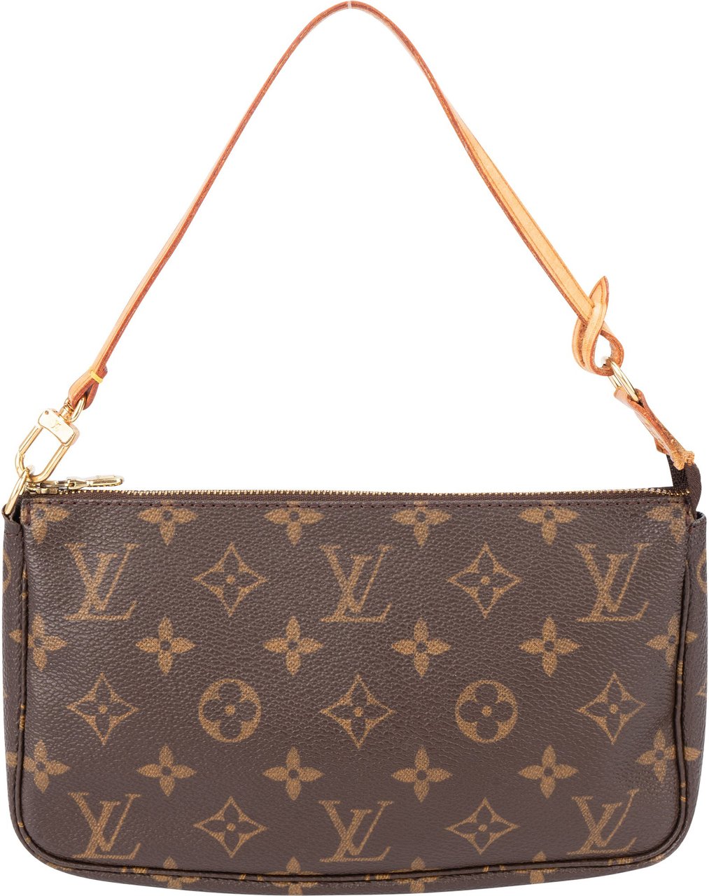 Louis Vuitton Louis Vuitton Canvas Monogram Pochette Accessoire Handbag Bruin