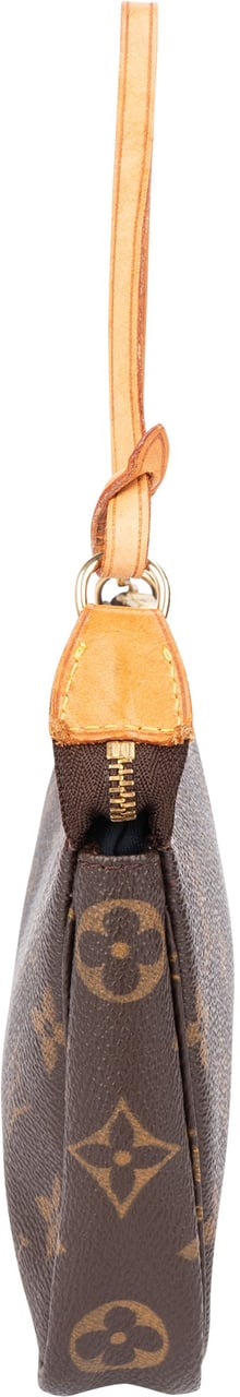 Louis Vuitton Louis Vuitton Canvas Monogram Pochette Accessoire Handbag Bruin