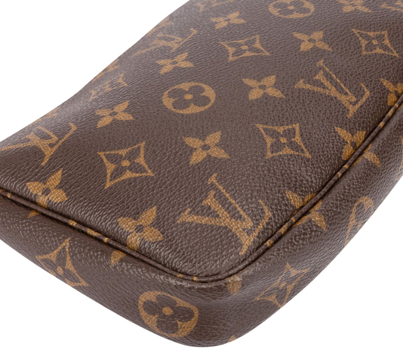 Louis Vuitton Louis Vuitton Canvas Monogram Pochette Accessoire Handbag Bruin