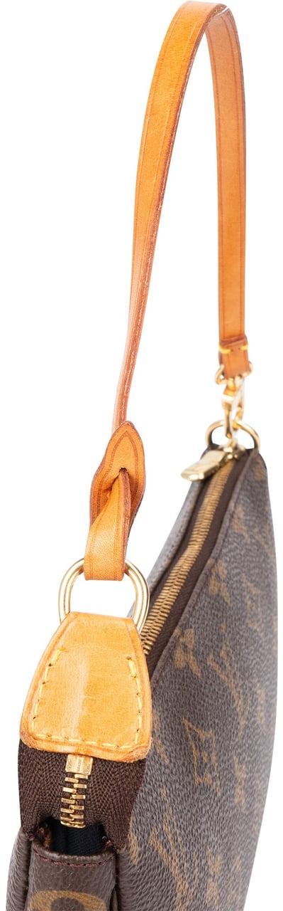 Louis Vuitton Louis Vuitton Canvas Monogram Pochette Accessoire Handbag Bruin