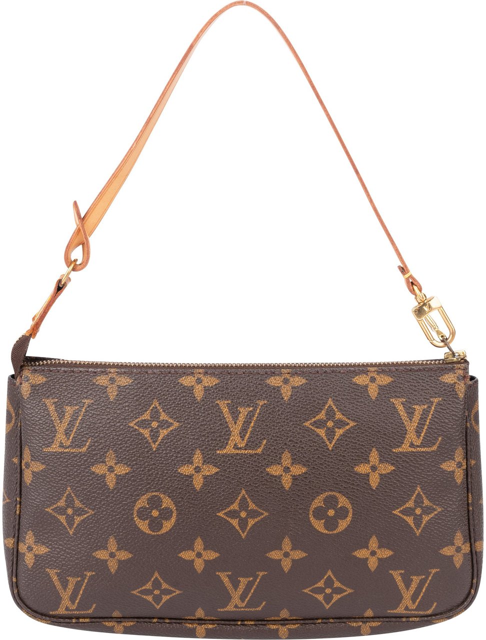 Louis Vuitton Louis Vuitton Canvas Monogram Pochette Accessoire Handbag Bruin