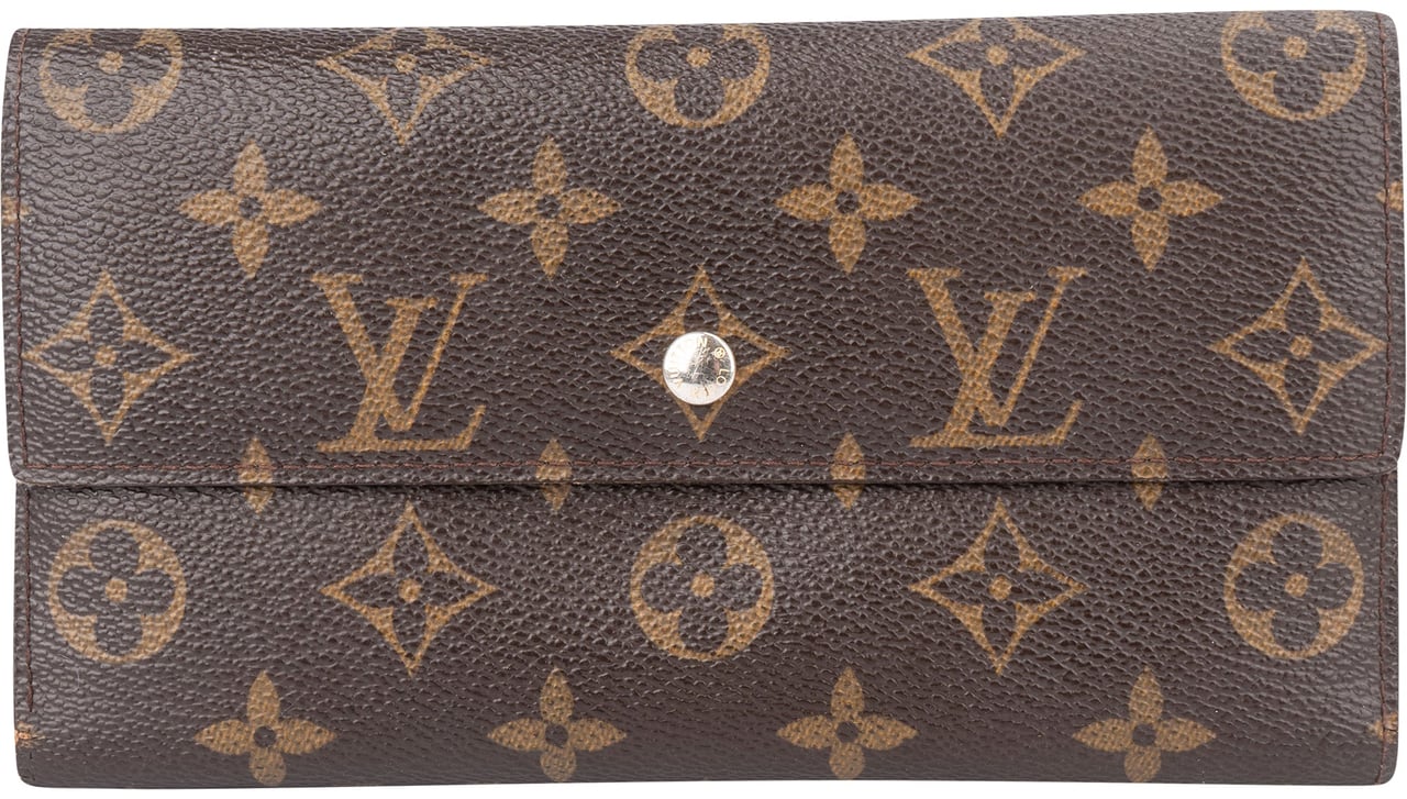 Louis Vuitton Louis Vuitton Canvas Monogram Sarah Wallet Divers