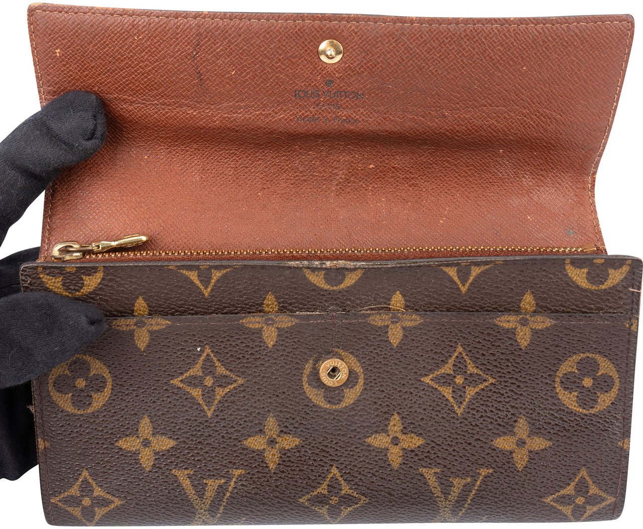 Louis Vuitton Louis Vuitton Canvas Monogram Sarah Wallet Divers