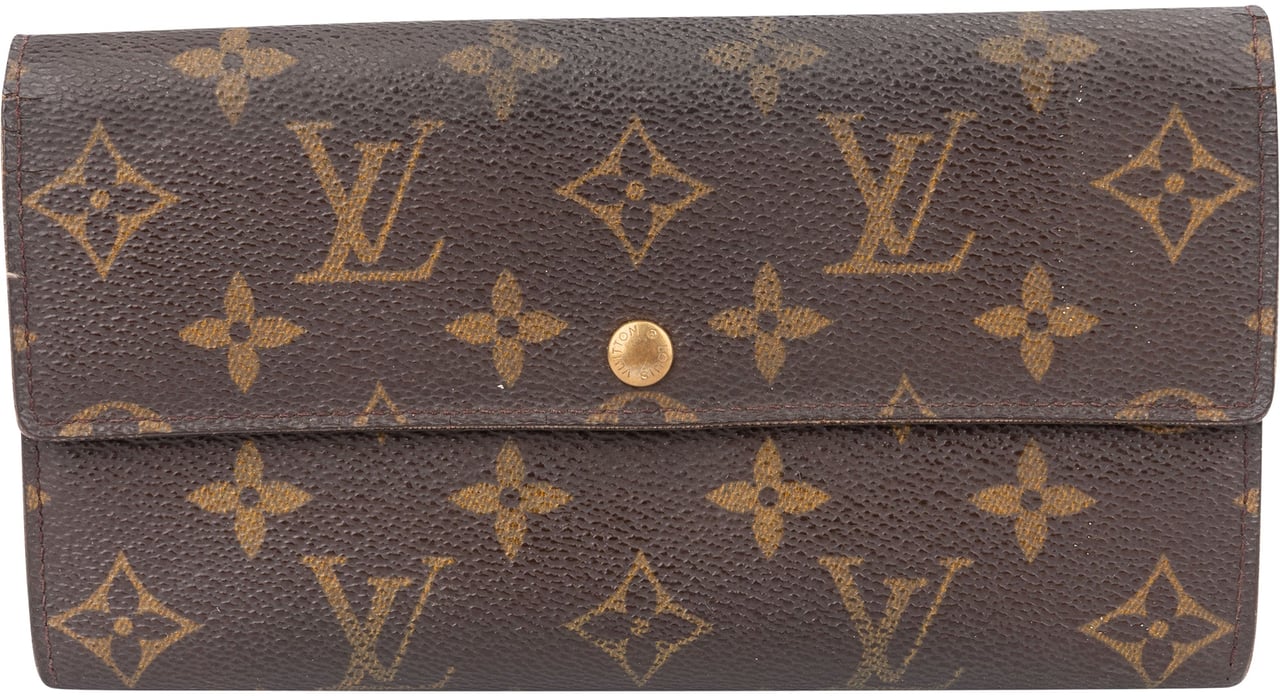 Louis Vuitton Louis Vuitton Canvas Monogram Sarah Wallet Divers