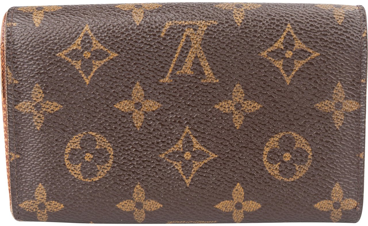Louis Vuitton Louis Vuitton Canvas Monogram Tresor Wallet Divers