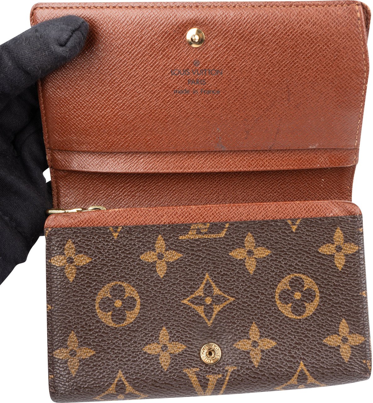 Louis Vuitton Louis Vuitton Canvas Monogram Tresor Wallet Divers