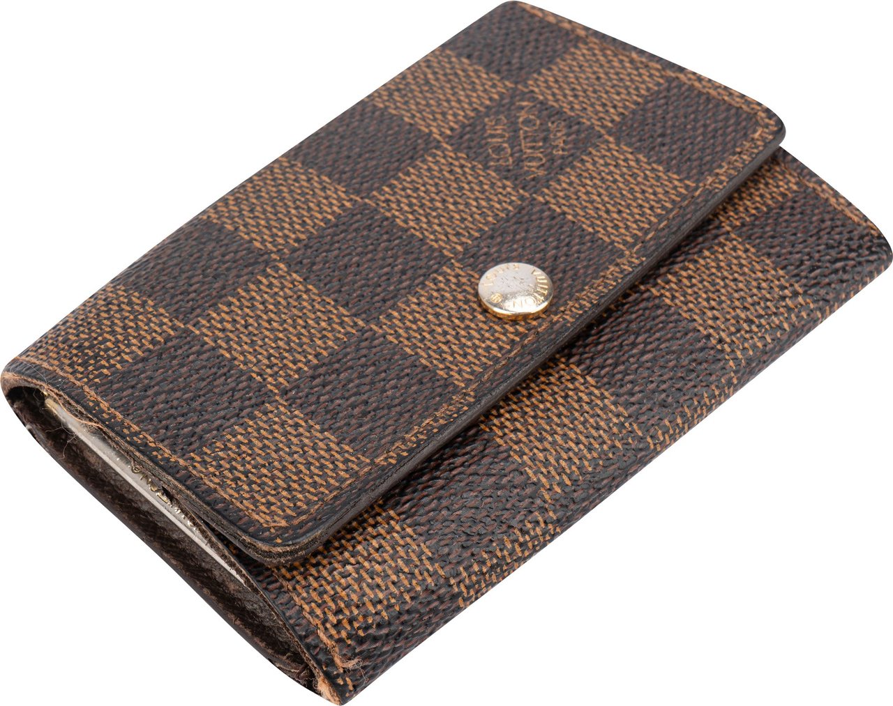 Louis Vuitton Louis Vuitton Damier Ebene Monogram Keyholder Bruin