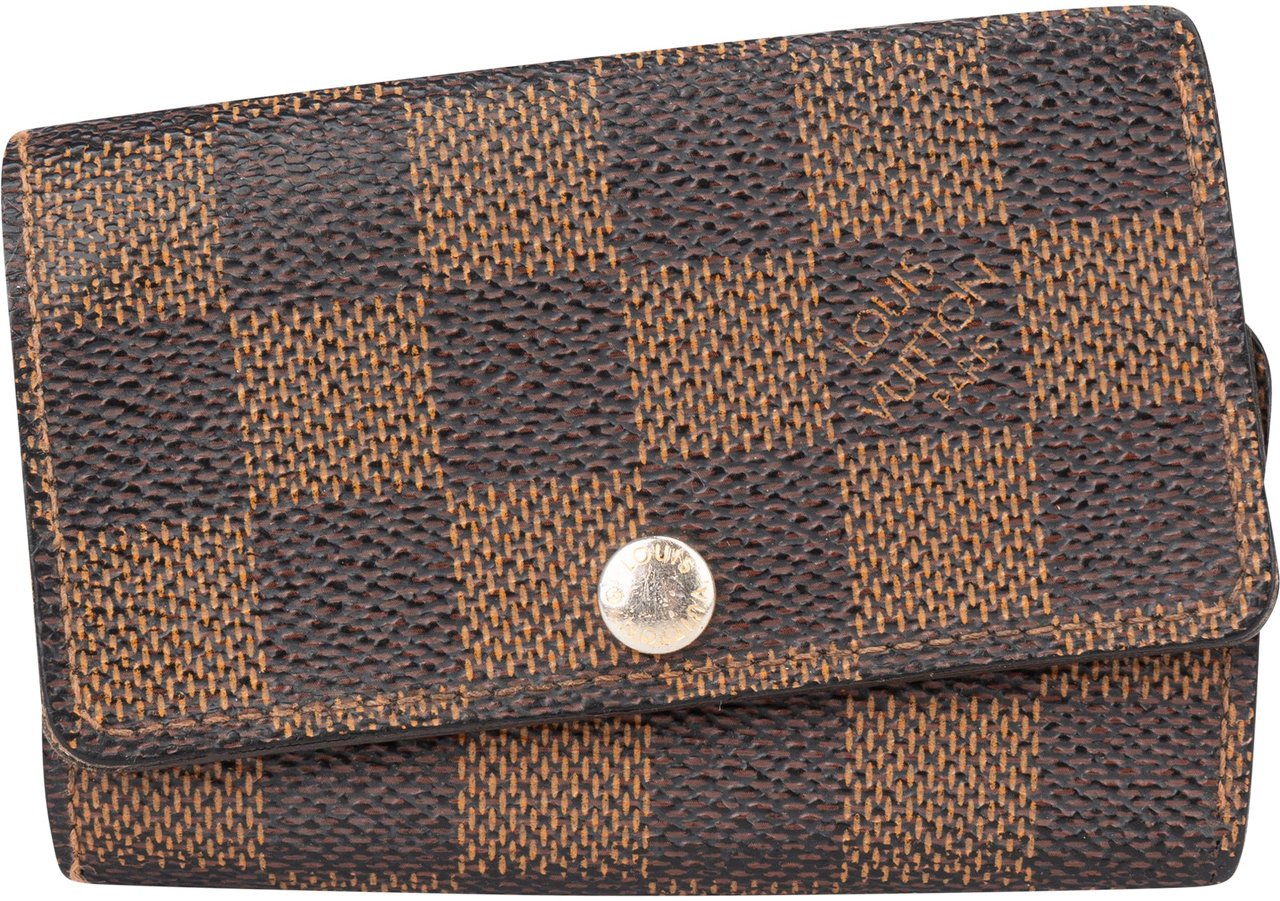 Louis Vuitton Louis Vuitton Damier Ebene Monogram Keyholder Bruin