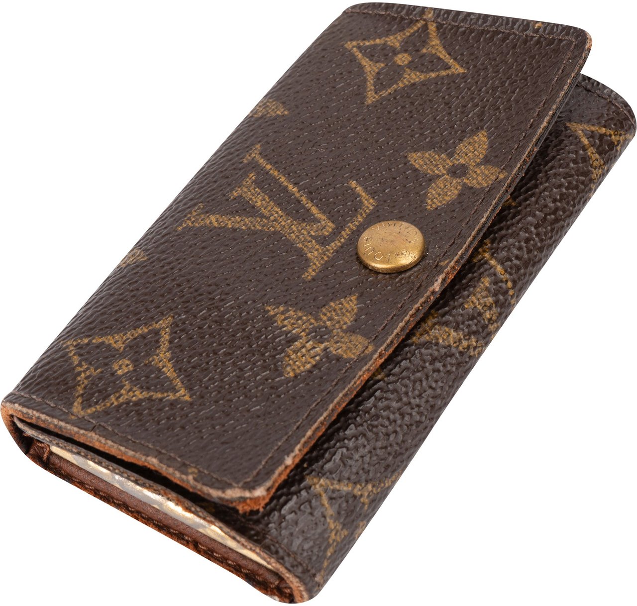 Louis Vuitton Louis Vuitton Canvas Monogram Keyholder Bruin