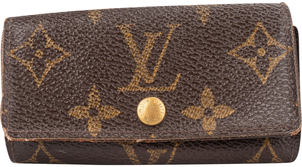 Louis Vuitton Louis Vuitton Canvas Monogram Keyholder Bruin